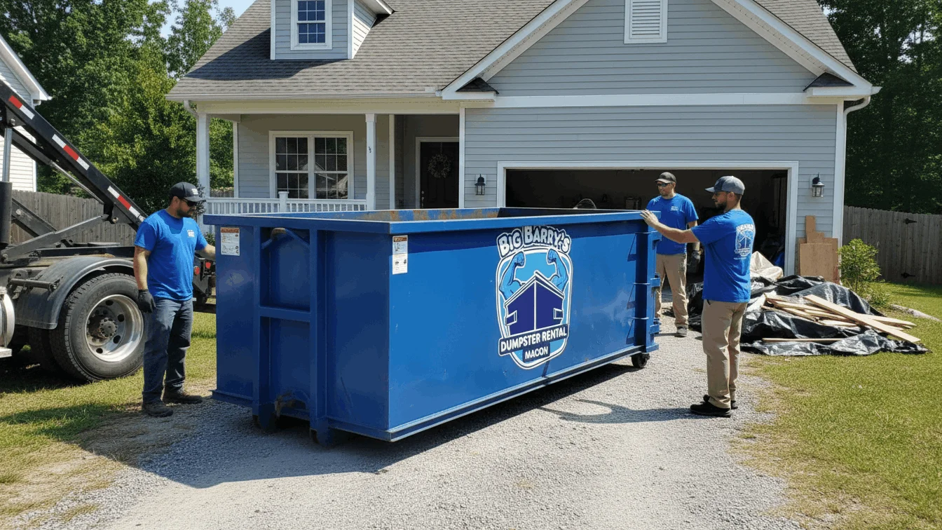 Residential Dumpster Rental Macon GA-img